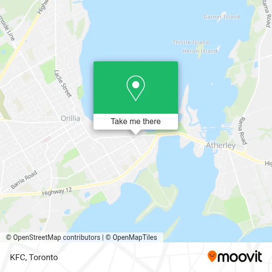 Kfc map