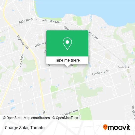 Charge Solar map