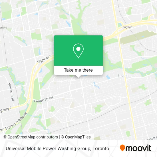 Universal Mobile Power Washing Group map