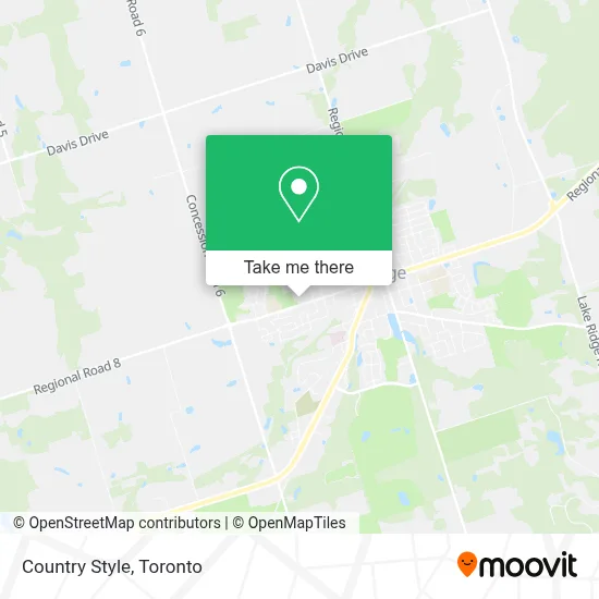 Country Style map