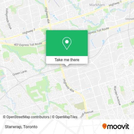 Starwrap map