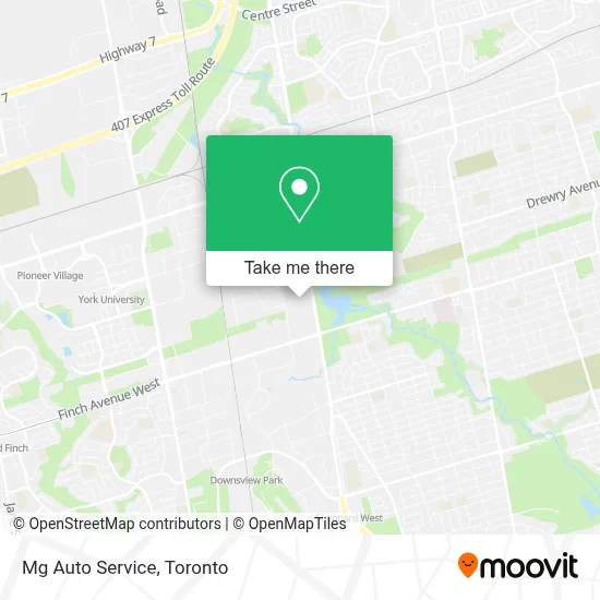 Mg Auto Service map