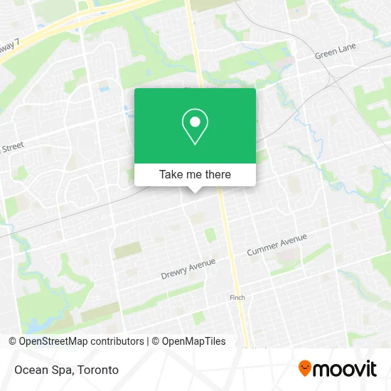 Ocean Spa map