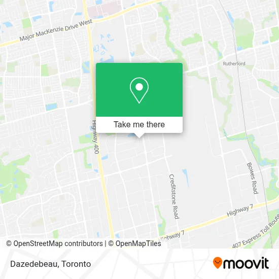 Dazedebeau map