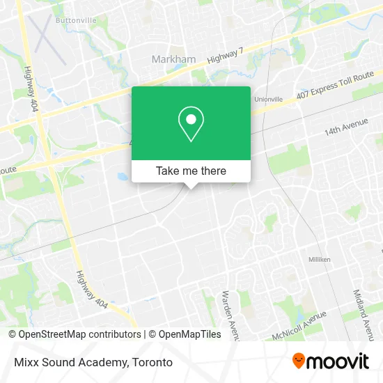 Mixx Sound Academy map