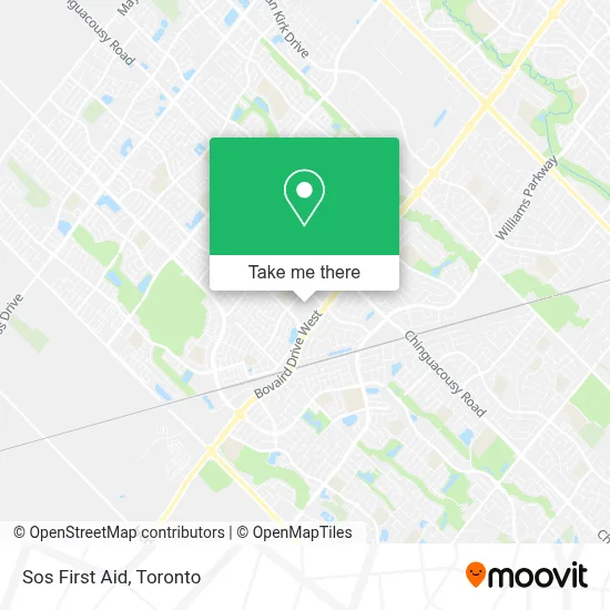 Sos First Aid map
