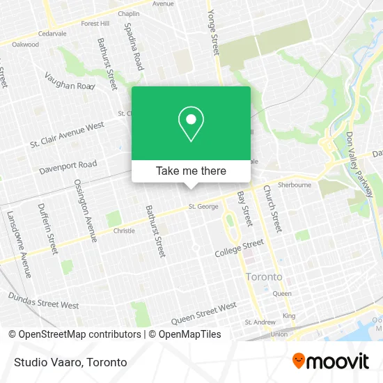 Studio Vaaro map