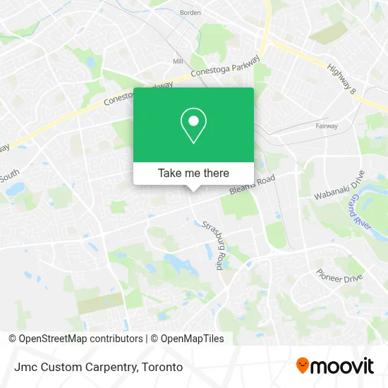 Jmc Custom Carpentry map