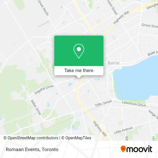 Romaan Events plan