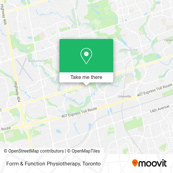 Form & Function Physiotherapy map