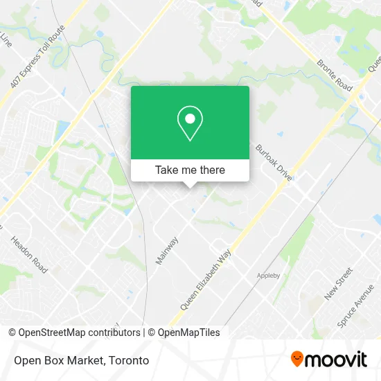 Open Box Market map