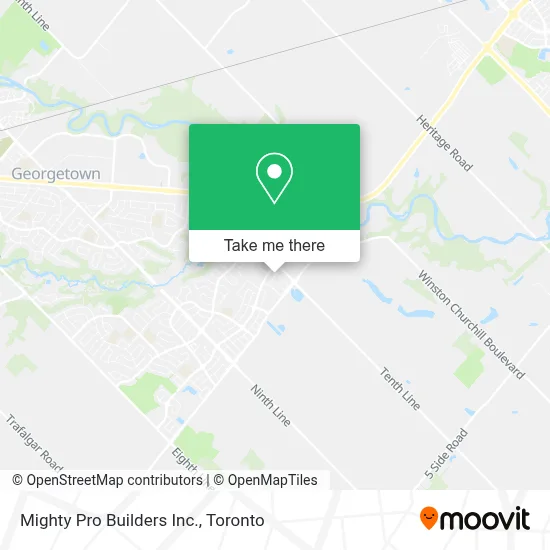 Mighty Pro Builders Inc. map