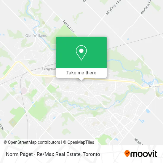 Norm Paget - Re / Max Real Estate map