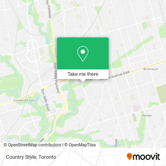 Country Style map