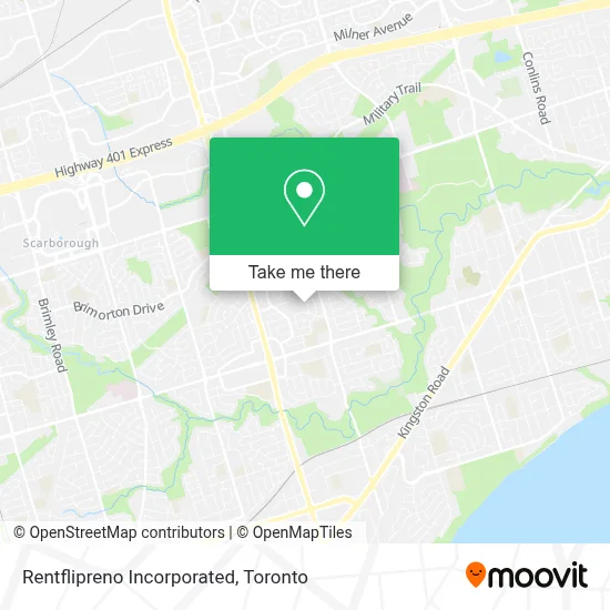 Rentflipreno Incorporated map