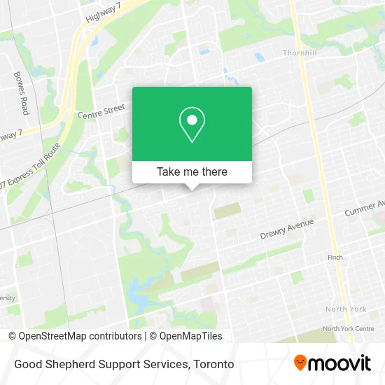 Good Shepherd Support Services map