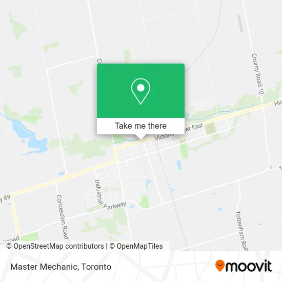 Master Mechanic map