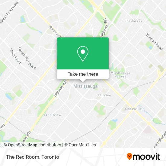 The Rec Room map