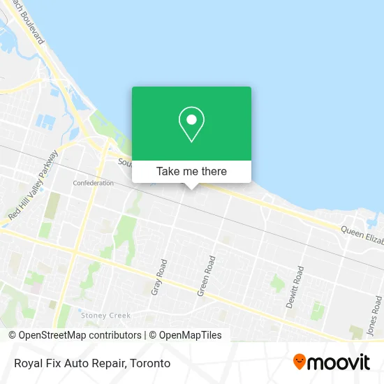 Royal Fix Auto Repair map