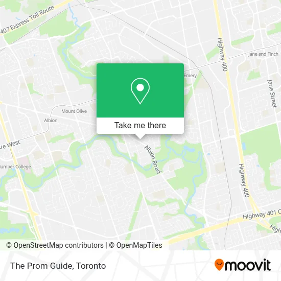 The Prom Guide plan