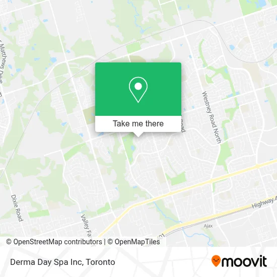 Derma Day Spa Inc map