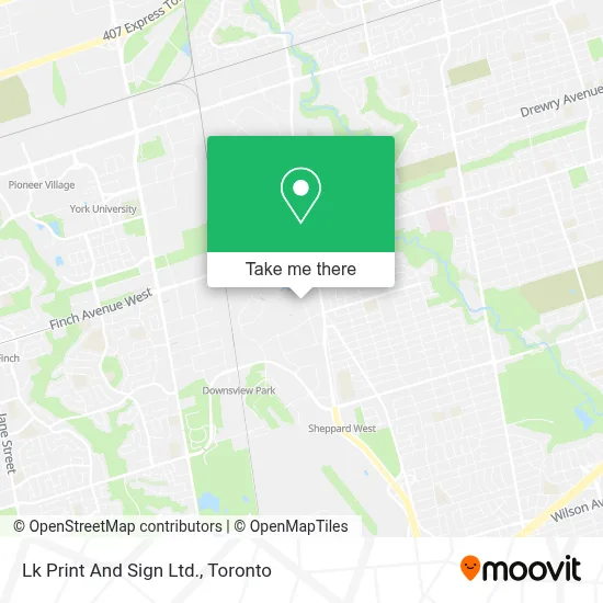 Lk Print And Sign Ltd. map