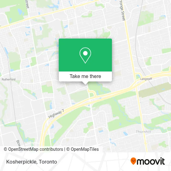 Kosherpickle map