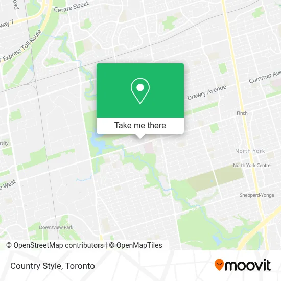 Country Style map