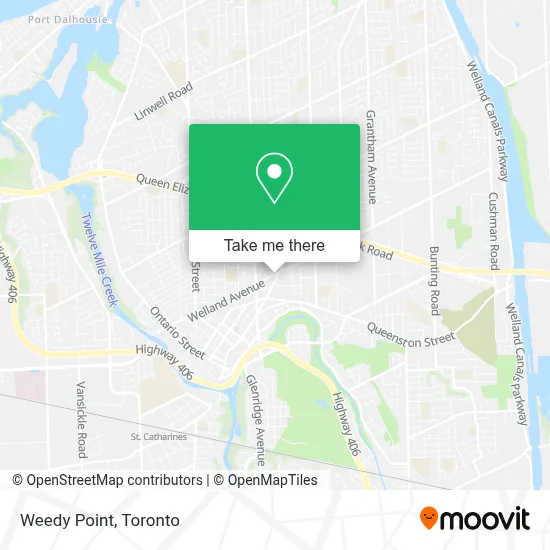 Weedy Point map