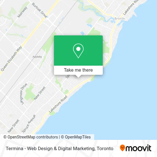 Termina - Web Design & Digital Marketing map