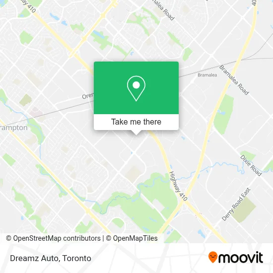Dreamz Auto map