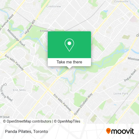 Panda Pilates map