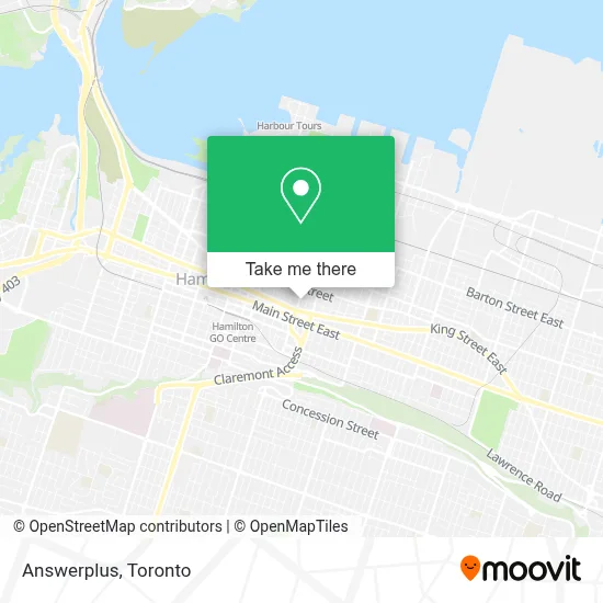 Answerplus map