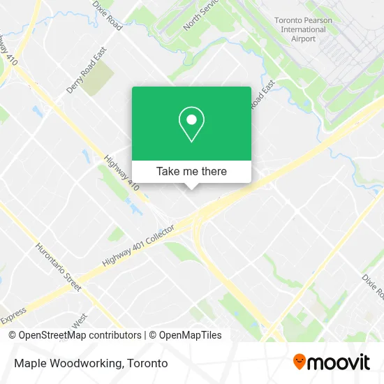 Maple Woodworking map