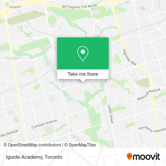 Iguide Academy map