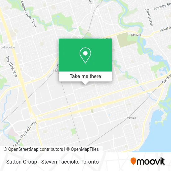 Sutton Group - Steven Facciolo map