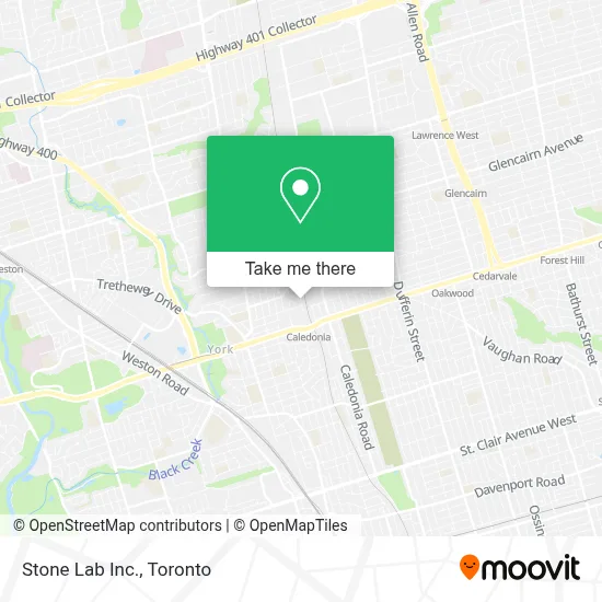 Stone Lab Inc. map