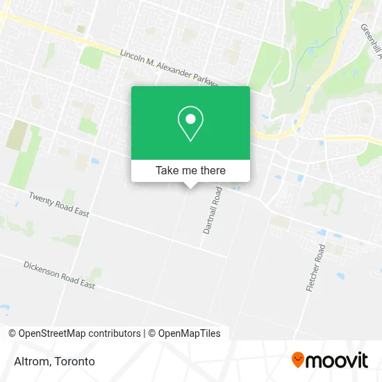 Altrom map