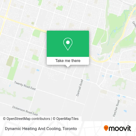 Dynamic Heating And Cooling map