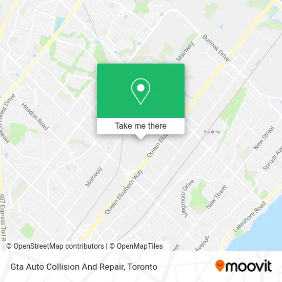 Gta Auto Collision And Repair map