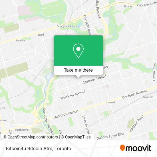 Bitcoin4u Bitcoin Atm map