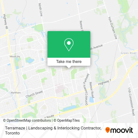 Terramaze | Landscaping & Interlocking Contractor map