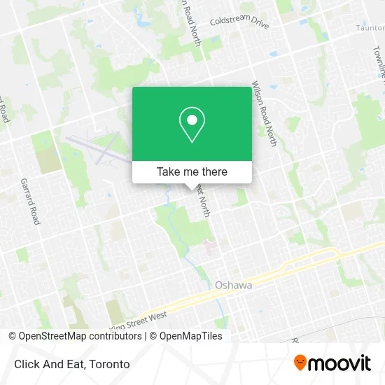 Click And Eat map