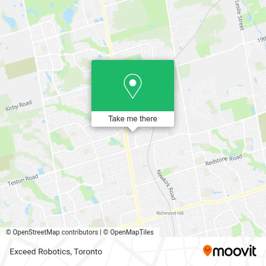 Exceed Robotics map