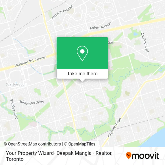Your Property Wizard- Deepak Mangla - Realtor map