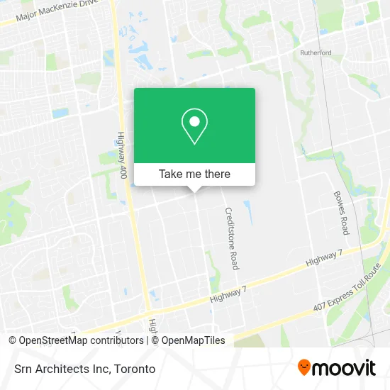 Srn Architects Inc map