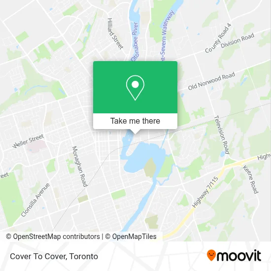 Cover To Cover map