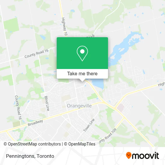 Penningtons map