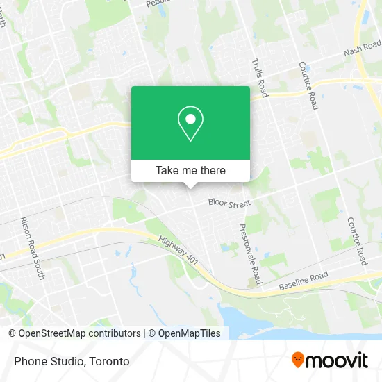 Phone Studio map