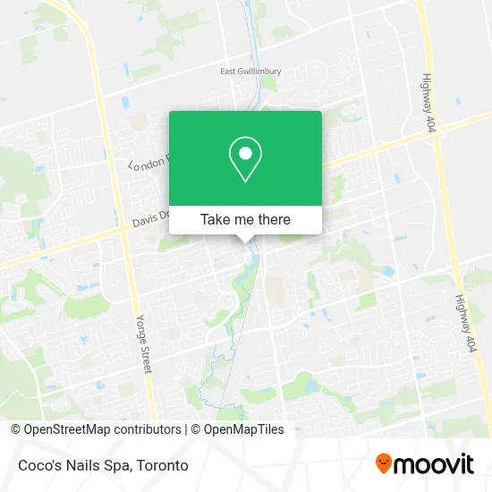 Coco's Nails Spa map